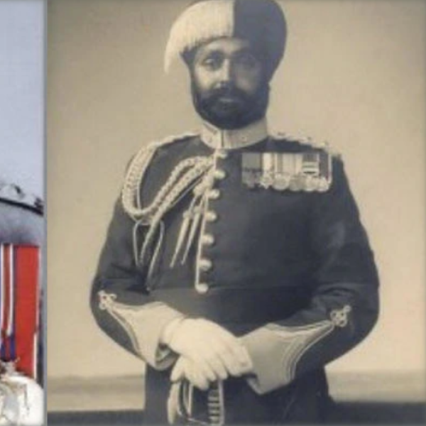 The first Sikh soldier to win the Victoria Cross Captain Ishar Singh